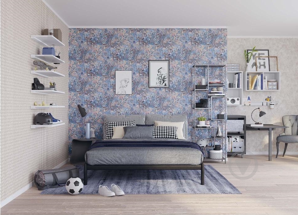 Обои виниловые горячего тиснения Sintra Beverly SMILE 365137 1,06x10,05 м - фото 2