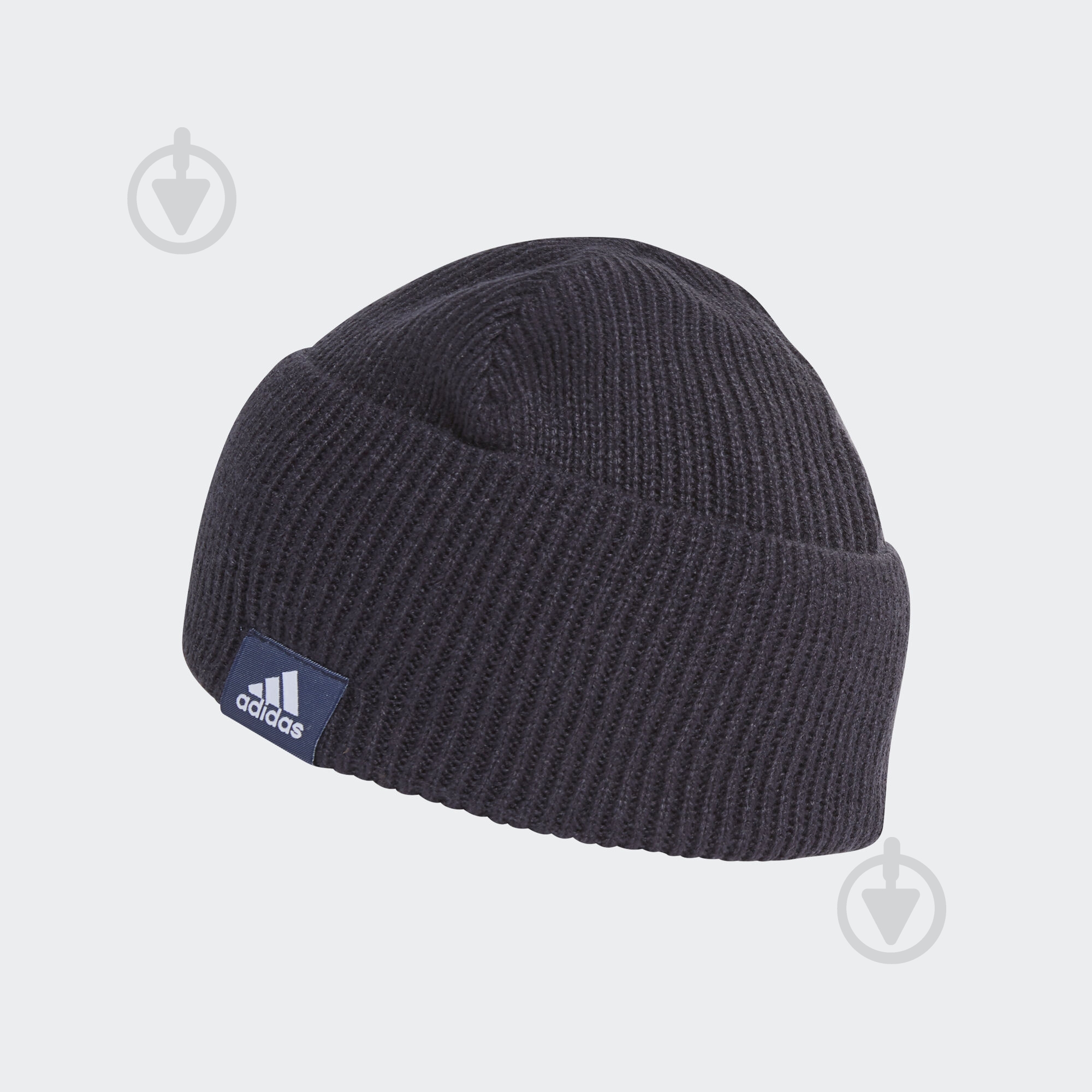Шапка Adidas Perf Woolie DZ8916 р.L темно-синий - фото 1
