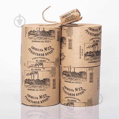 Туалетная бумага Спеціаль №72 однослойная 1 шт. - фото 2 Туалетная бумага Спеціаль №72 однослойная 1 шт. - фото 2