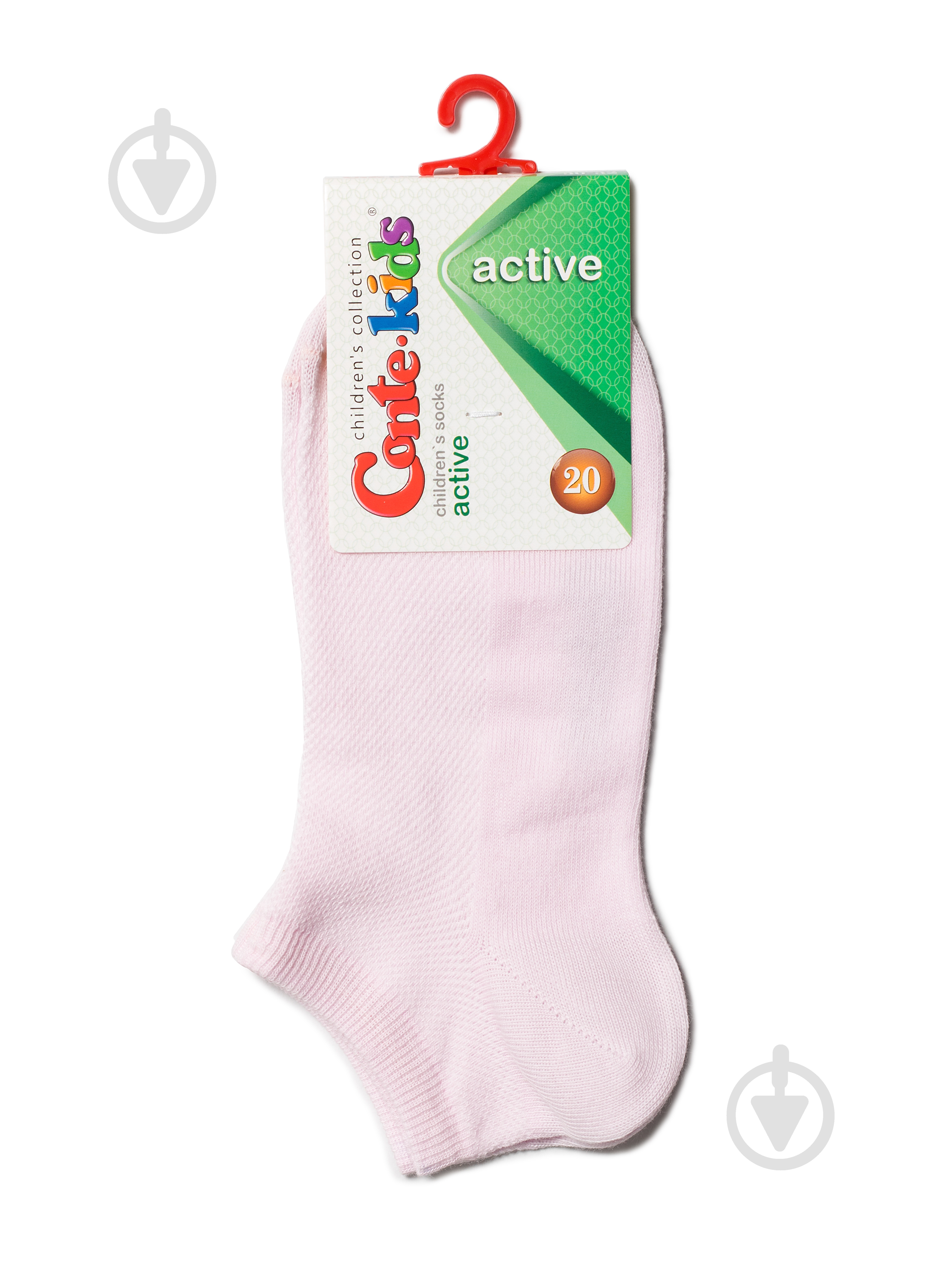 Шкарпетки дитячідля дівчатокдля хлопчиків Conte-Kids Active (короткі) 19С-180СП 484 р.18 світло-рожевий - фото 2