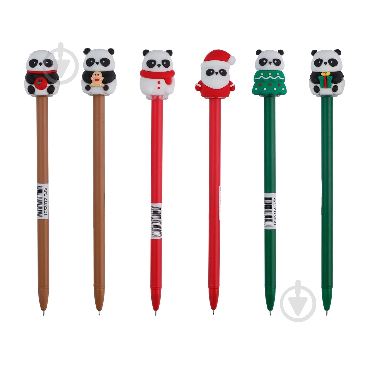 Ручка гелевая ZiBi SWEET CAKE 0,5 мм синяя - фото 2