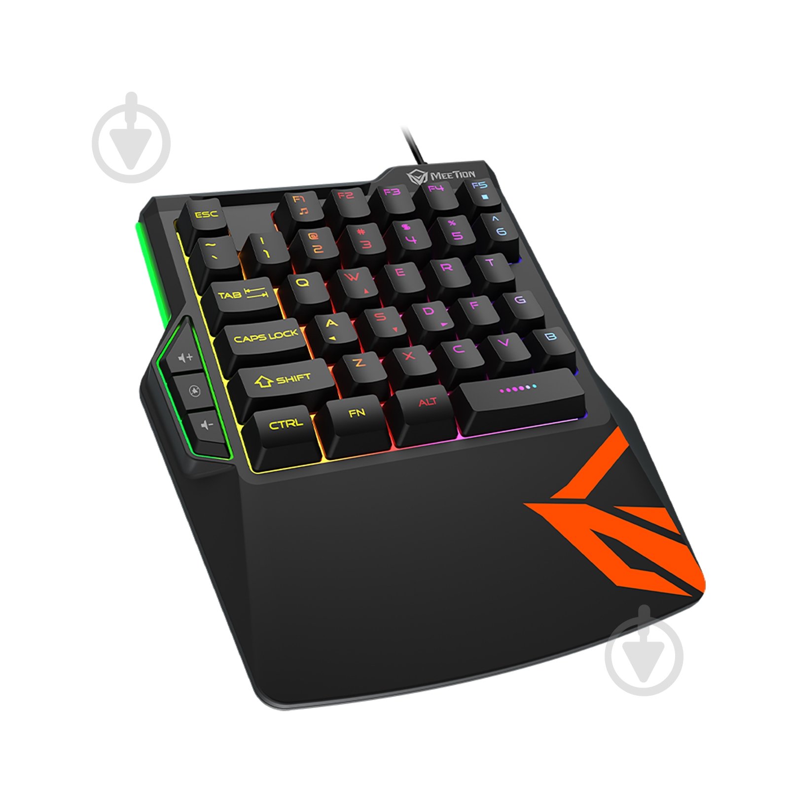 Клавиатура игровая Meetion KB015 (MT-KB015-A) black/orange - фото 2