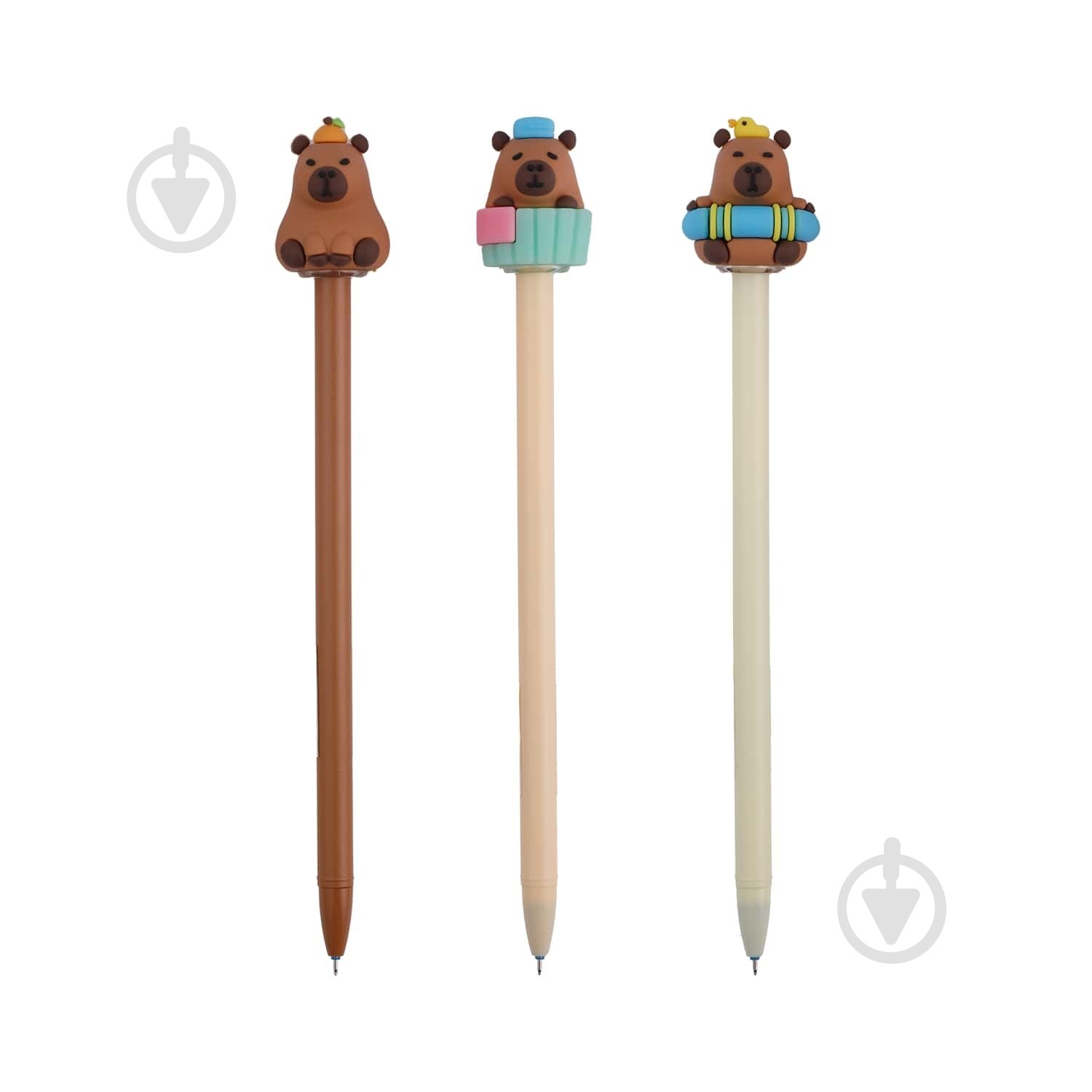 Ручка гелевая ZiBi Пиши-стирай Capybara 0,5 мм синяя - фото 2 Ручка гелевая ZiBi Пиши-стирай Capybara 0,5 мм синяя - фото 2