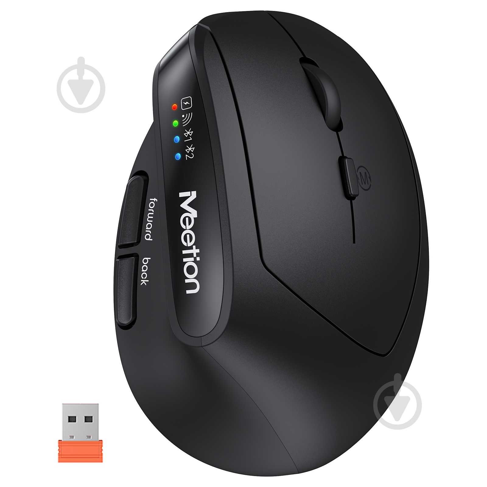 Мишка бездротова Meetion BTM008 black (MT-BTM008-A) - фото 1 Мишка бездротова Meetion BTM008 black (MT-BTM008-A) - фото 1