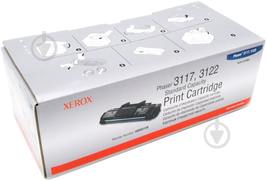 Картридж Xerox Phaser 106R01159 черный - фото 2