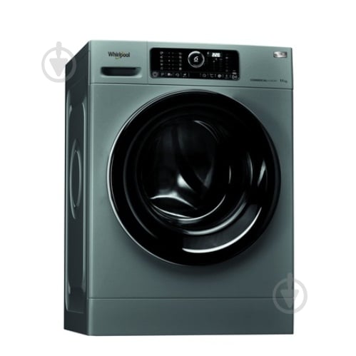 Промышленная стиральная машина Whirlpool AWG 1112 S/PRO, 11 кг grey - фото 1