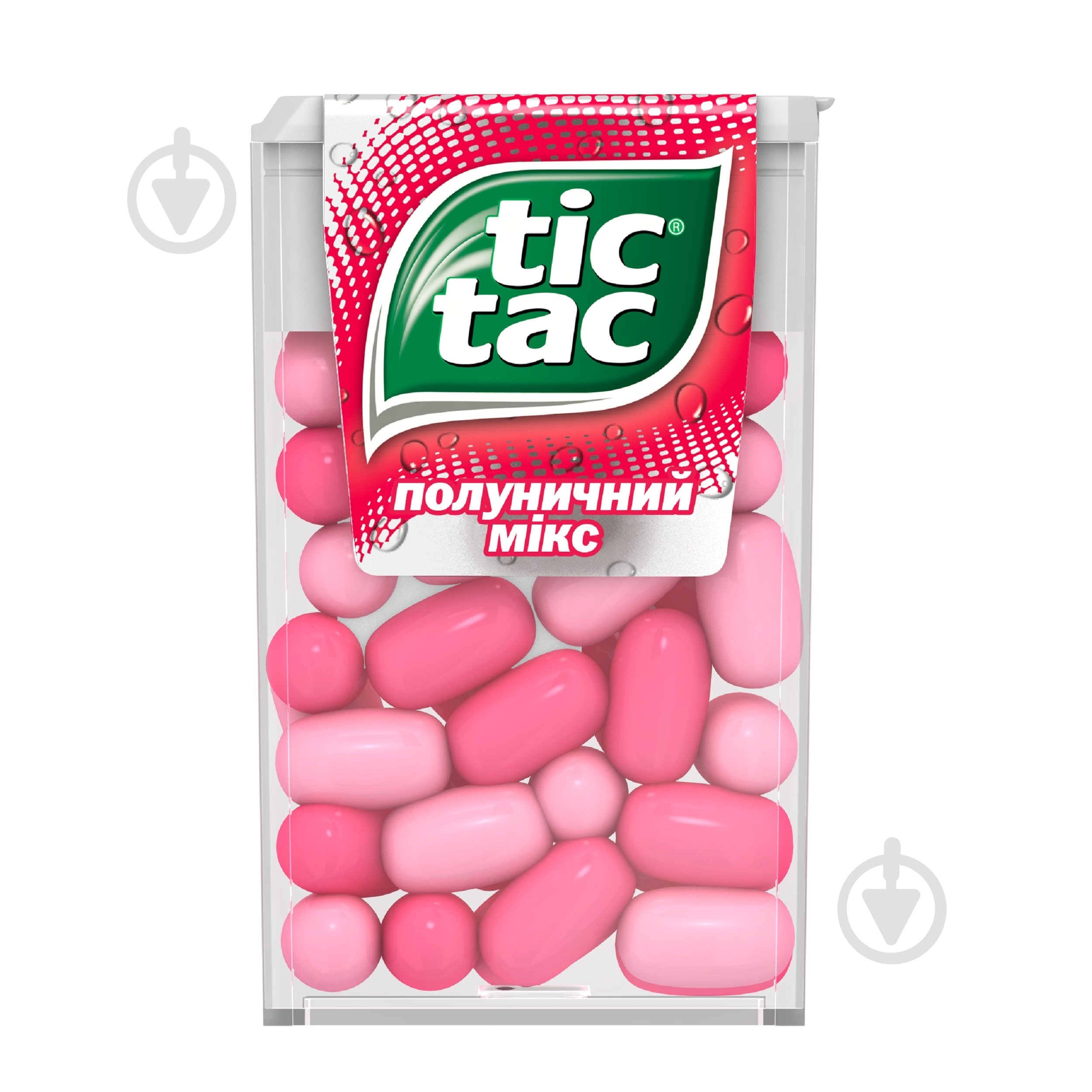 Драже TIC TAC со вкусом клубники 16 г - фото 1 Драже TIC TAC со вкусом клубники 16 г - фото 1