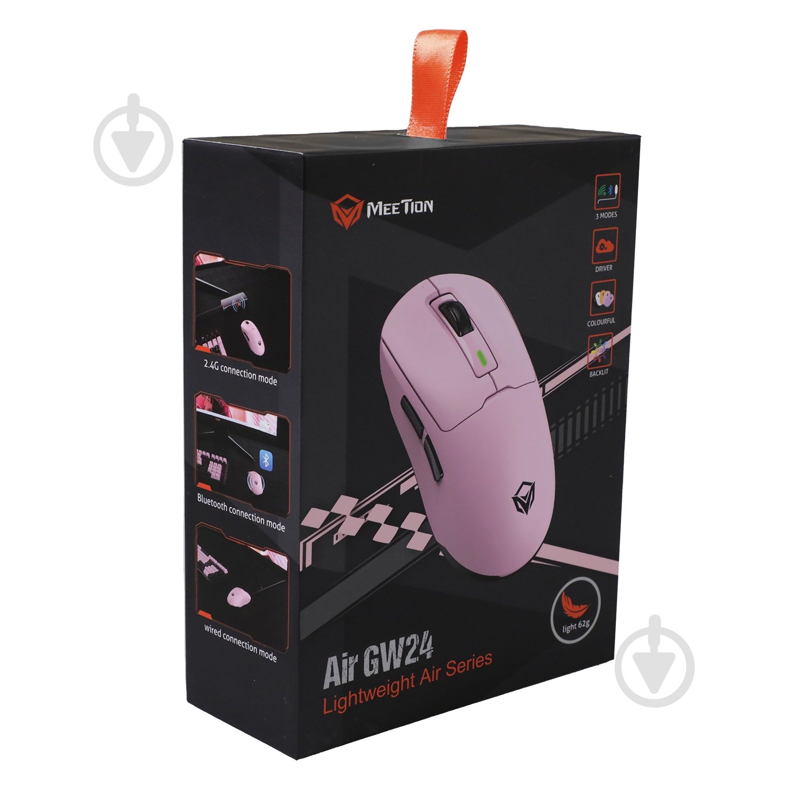 Ігрова миша Meetion pink (MT-GW24-P) - фото 8