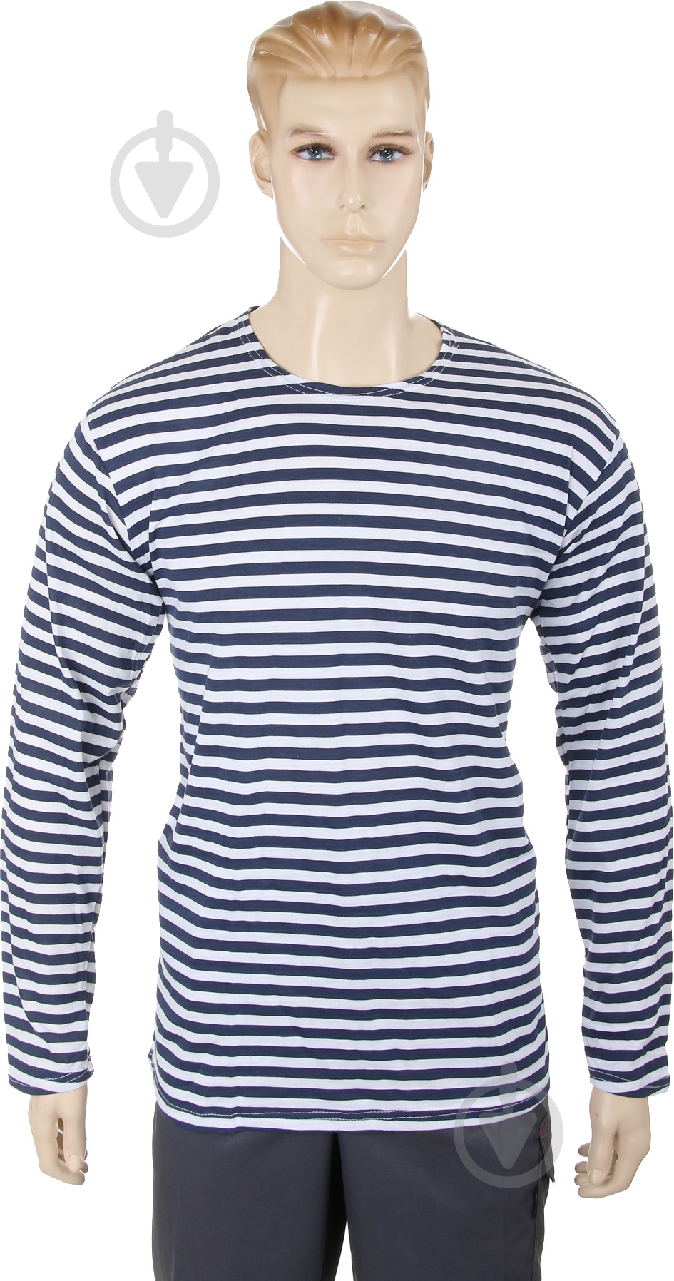 Рубашка-тельняшка Легкий крок на зріст 158-164 см р. XXL рост 1-2 00005 темно-синий - фото 1 Рубашка-тельняшка Легкий крок на зріст 158-164 см р. XXL рост 1-2 00005 темно-синий - фото 1