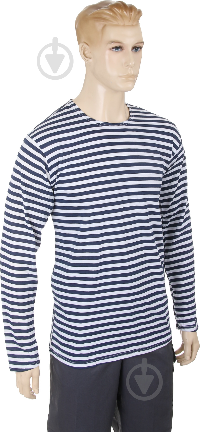 Рубашка-тельняшка Легкий крок на зріст 158-164 см р. XXL рост 1-2 00005 темно-синий - фото 2 Рубашка-тельняшка Легкий крок на зріст 158-164 см р. XXL рост 1-2 00005 темно-синий - фото 2