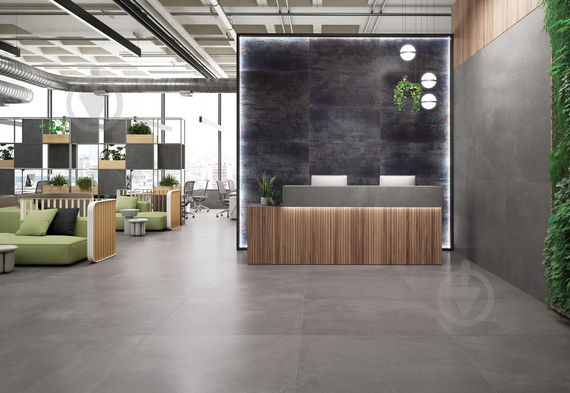 Плитка TAU Ceramica Metal Royalblue 60x120 - фото 2