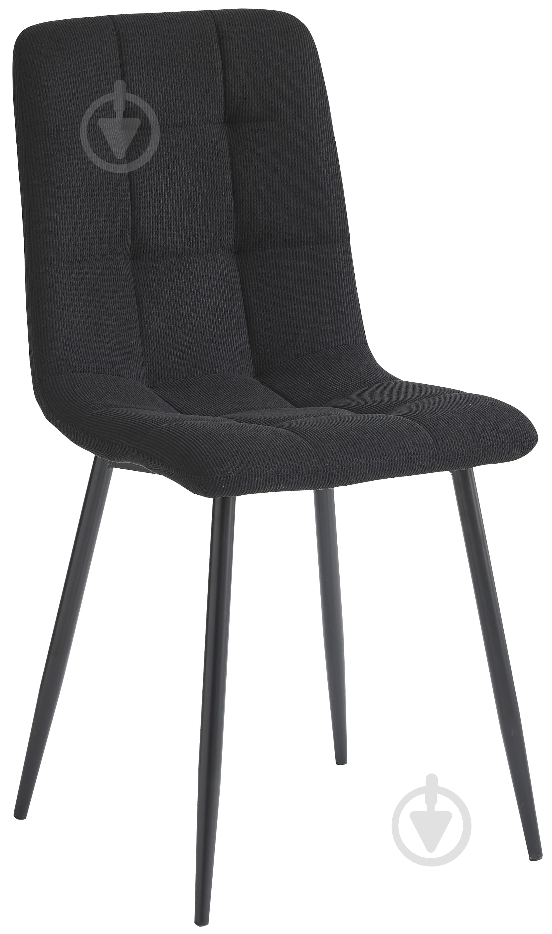 Стул Fly FS1 velvet Black-19 черный / черный - фото 1