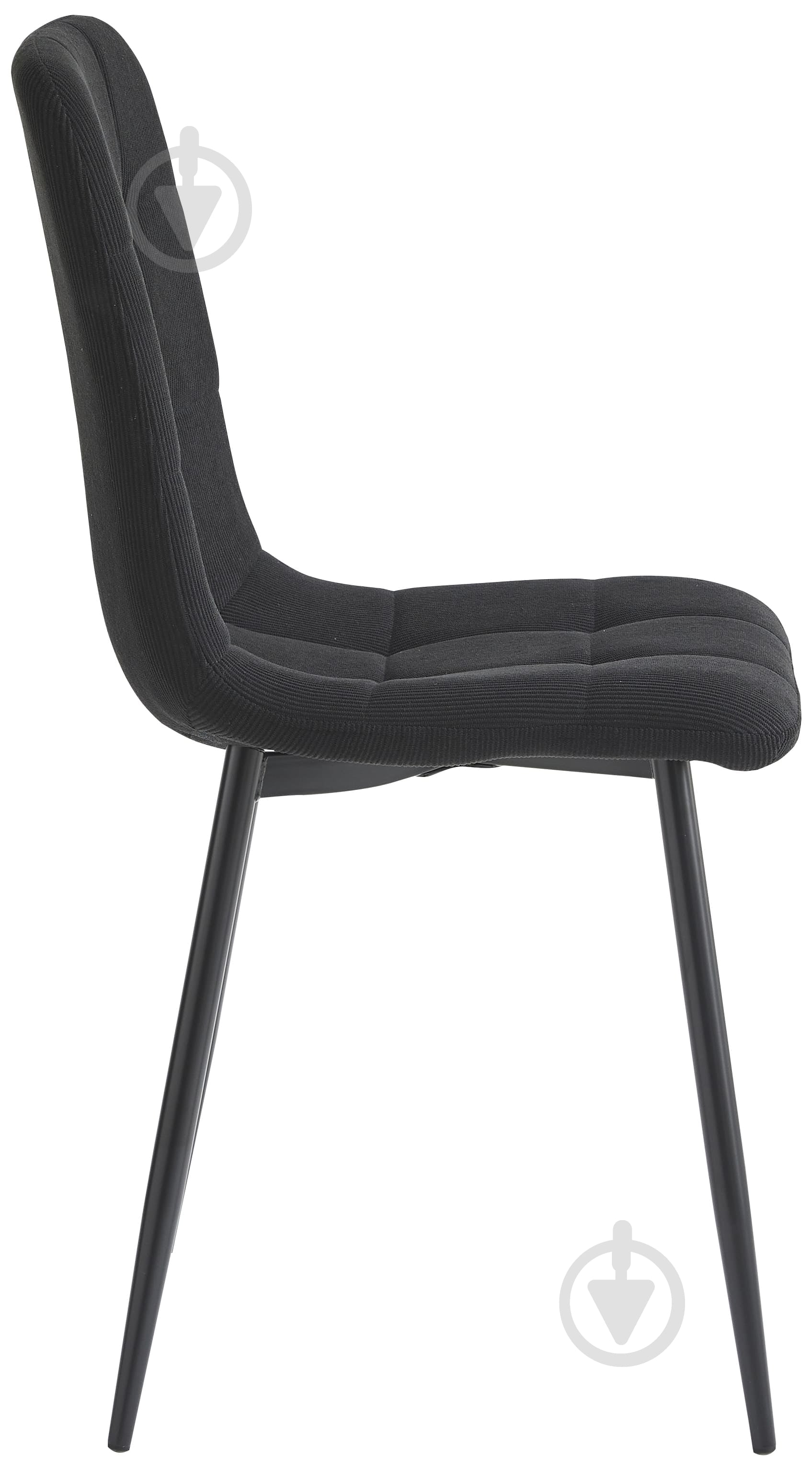 Стул Fly FS1 velvet Black-19 черный / черный - фото 3