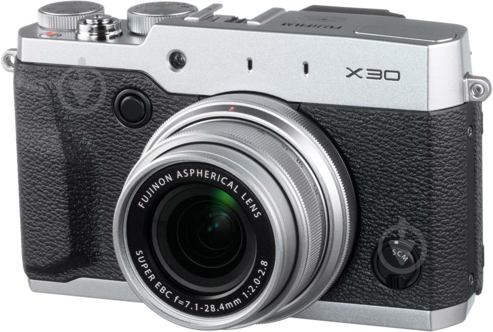Фотоаппарат Fujifilm FinePix X30 silver - фото 2
