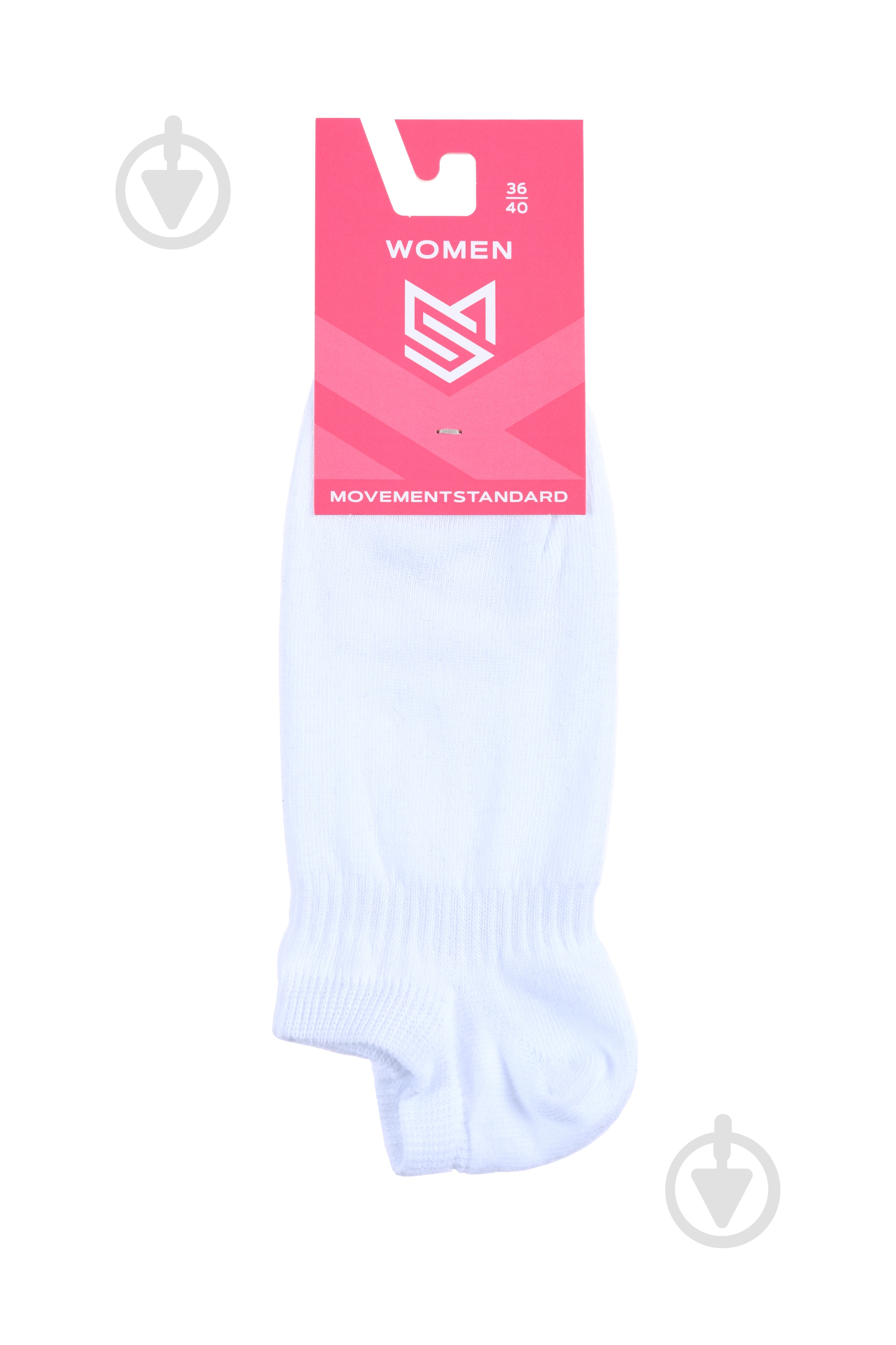 Носки женские MovementStandard MS M0101S р.39-41 белый - фото 2