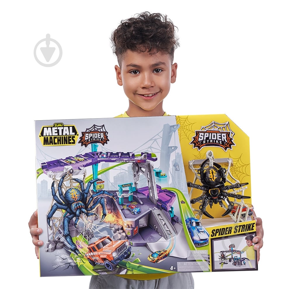 Гоночный трек Zuru Metal Machines Spider Strike 6725 - фото 2