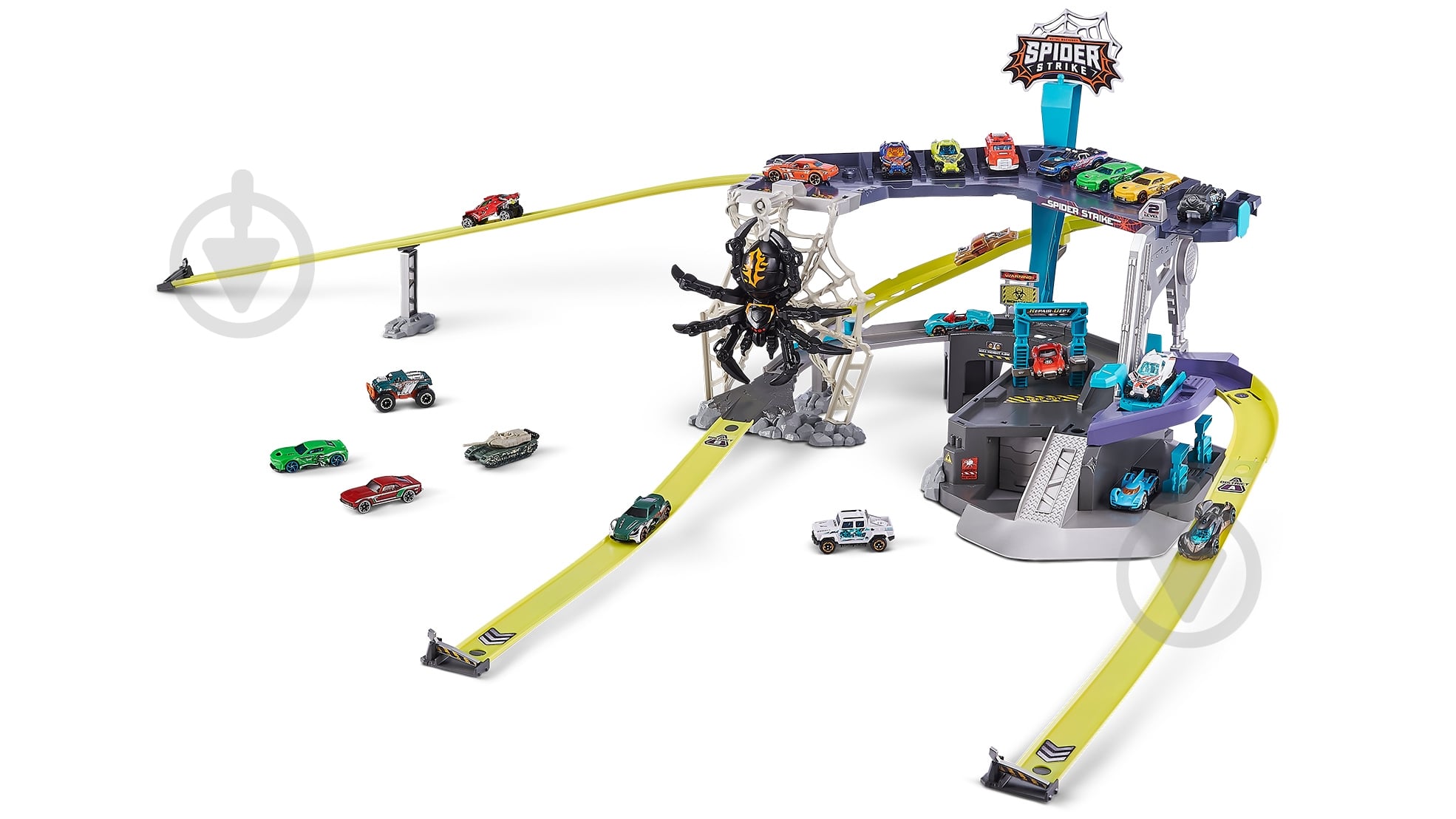 Гоночный трек Zuru Metal Machines Spider Strike 6725 - фото 1