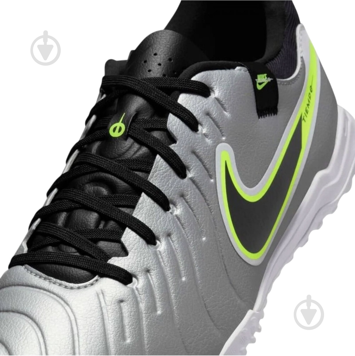 Сороконожки Nike Tiempo Legend 10 Academy TF DV4342-001 р.42 серебряный - фото 4 Сороконожки Nike Tiempo Legend 10 Academy TF DV4342-001 р.42 серебряный - фото 4