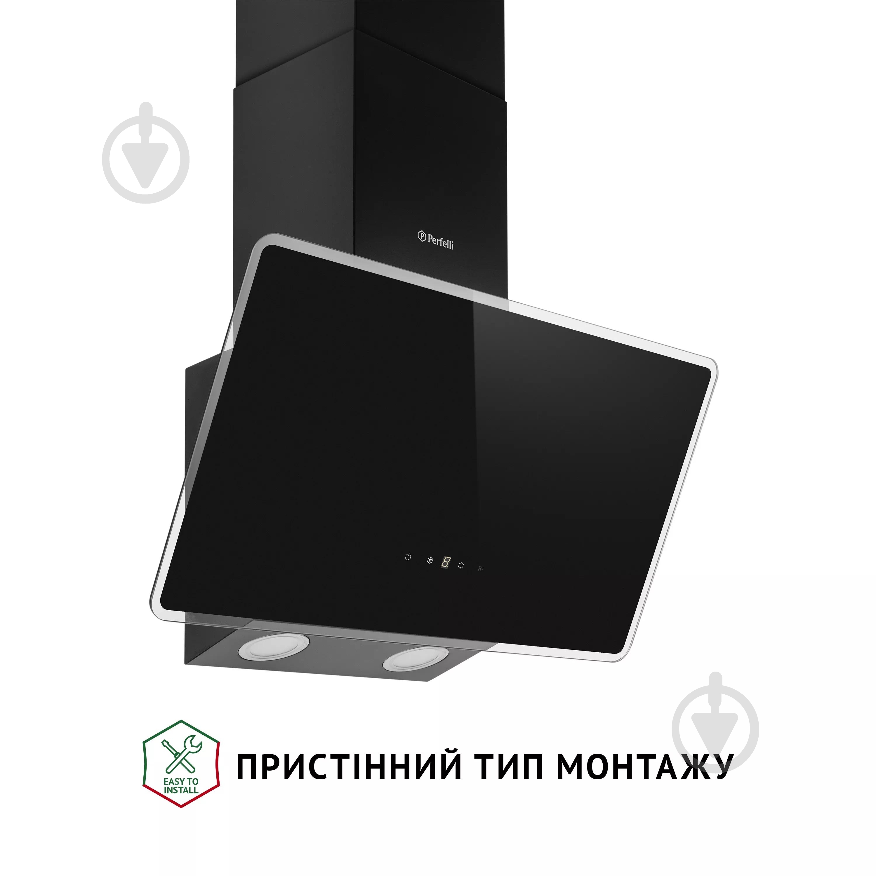 Вытяжка Perfelli VICCO 6HSR NERO - фото 2 Вытяжка Perfelli VICCO 6HSR NERO - фото 2