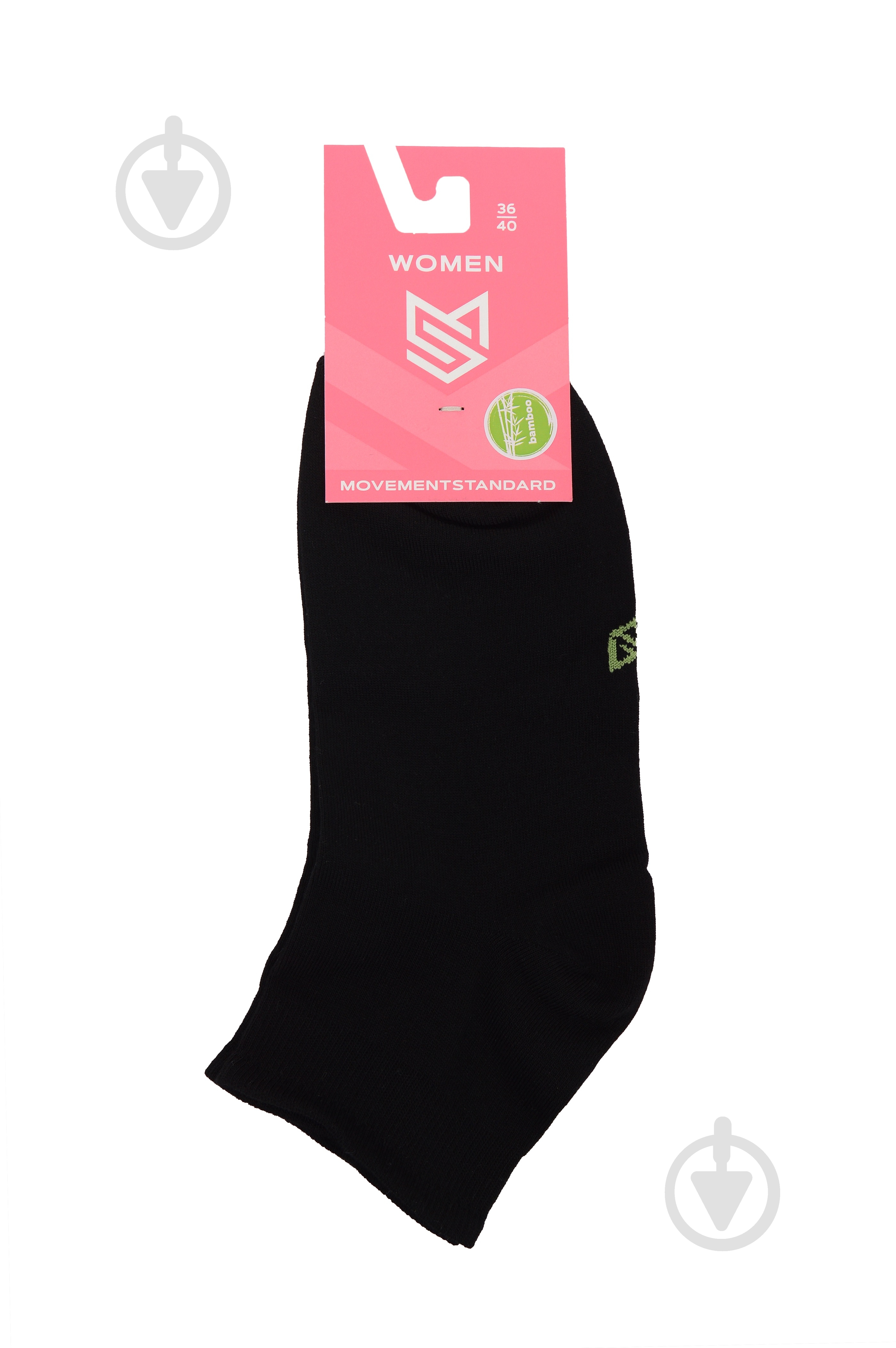 Шкарпетки жіночі MovementStandard MS M0102S (бамбук) р.36-38 чорний - фото 2 Шкарпетки жіночі MovementStandard MS M0102S (бамбук) р.36-38 чорний - фото 2