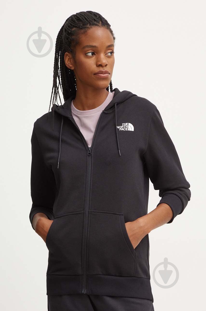 ᐉ Джемпер W SIMPLE DOME FULL ZIP HOODIE NF0A89EWJK31 р.XS черный