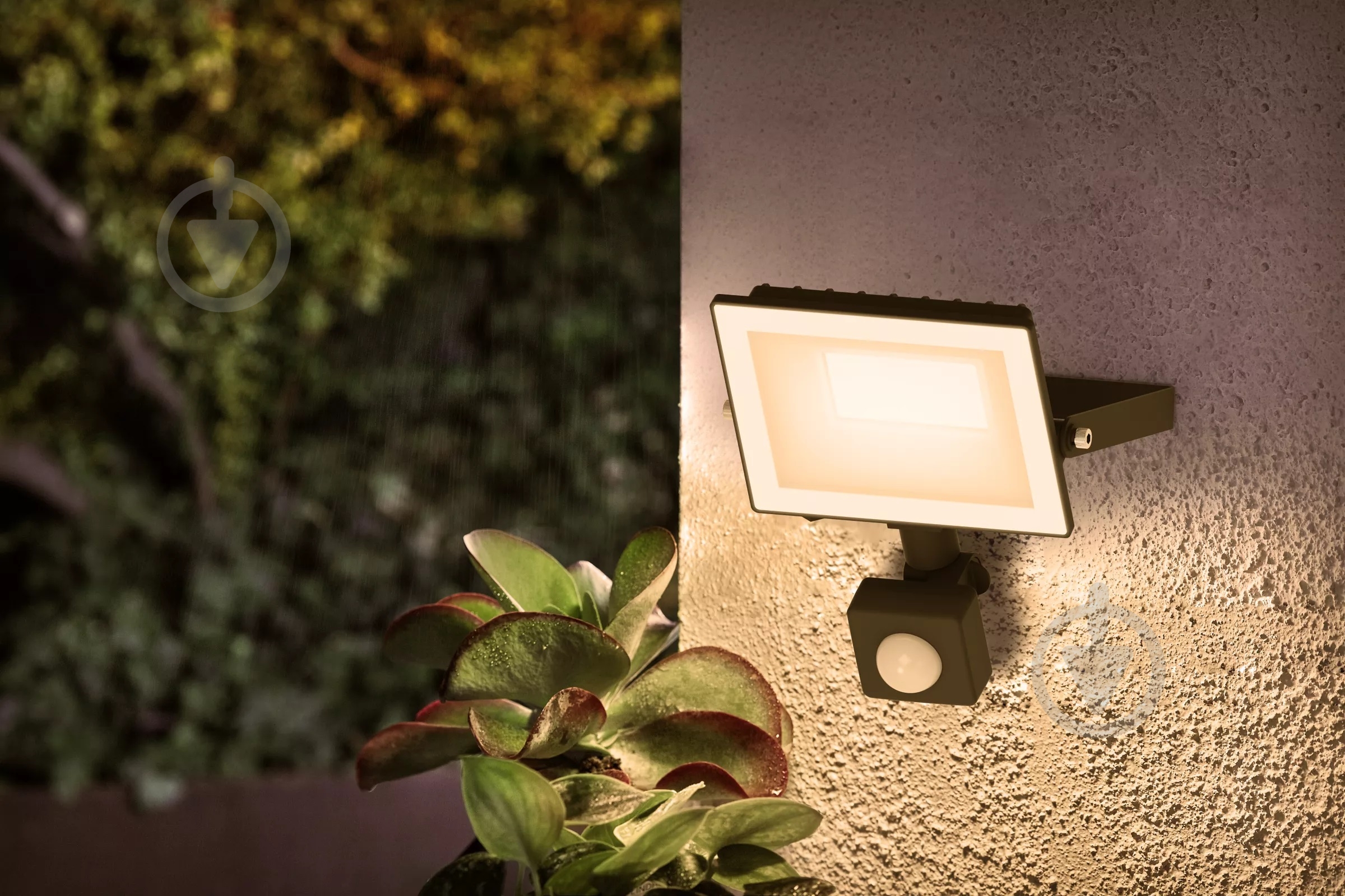 Прожектор с датчиком движения Philips Lois flood 30 Вт IP65 белый 929004642401 - фото 2 Прожектор с датчиком движения Philips Lois flood 30 Вт IP65 белый 929004642401 - фото 2