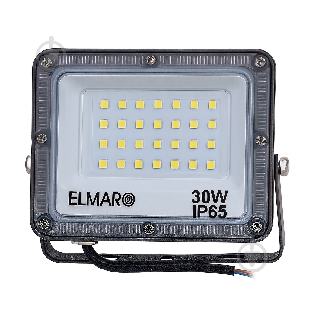 Прожектор светодиодный Elmar SFL 30 Вт IP65 темно-серый SFL.30.6400.IP65 - фото 1 Прожектор светодиодный Elmar SFL 30 Вт IP65 темно-серый SFL.30.6400.IP65 - фото 1
