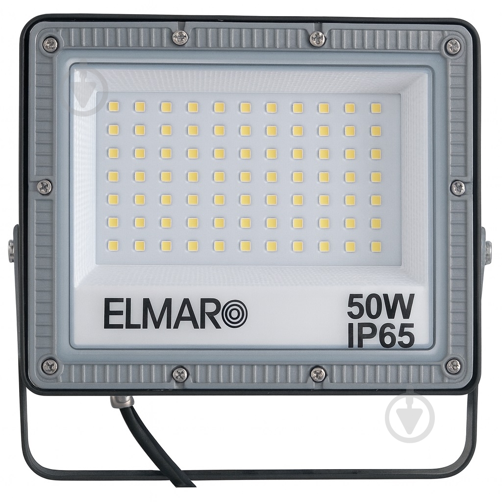 Прожектор светодиодный Elmar SFL 50 Вт IP65 темно-серый SFL.50.6400.IP65 - фото 1 Прожектор светодиодный Elmar SFL 50 Вт IP65 темно-серый SFL.50.6400.IP65 - фото 1