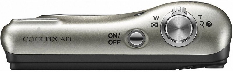 Фотоаппарат Nikon Coolpix A10 silver - фото 4