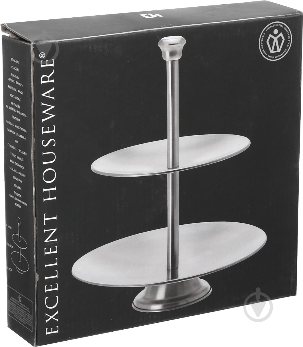 Етажерка Excellent Houseware 2-ярусна 26 см - фото 2