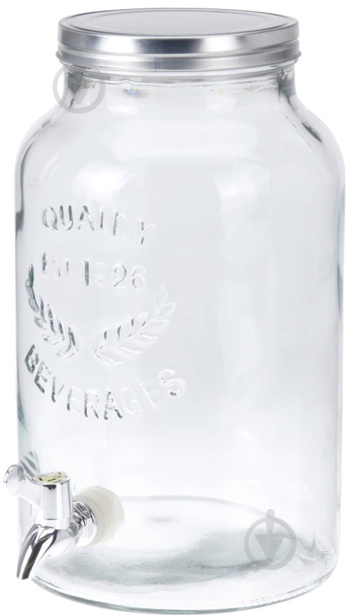 Банка для напоїв з краном 5,5 л - фото 1
