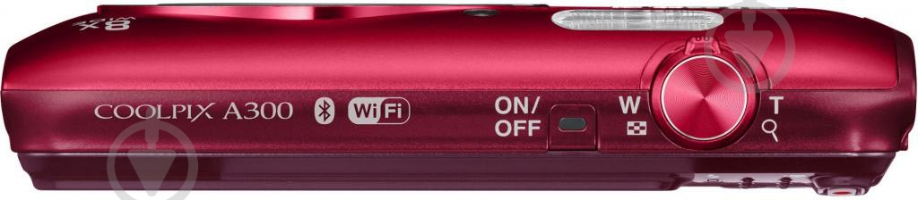 Фотоаппарат Nikon Coolpix A300 red - фото 4