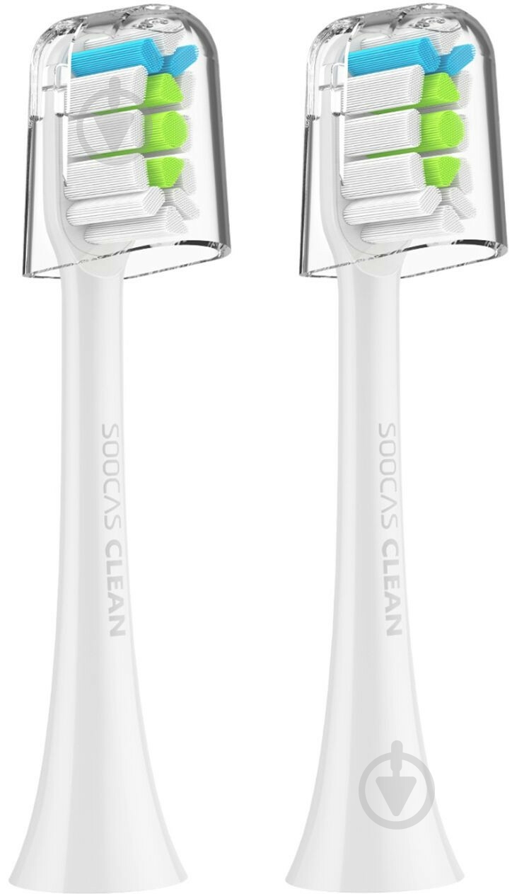 Насадка для електричної зубної щітки Soocas D5 white 2 шт (967616) - фото 1 Насадка для електричної зубної щітки Soocas D5 white 2 шт (967616) - фото 1