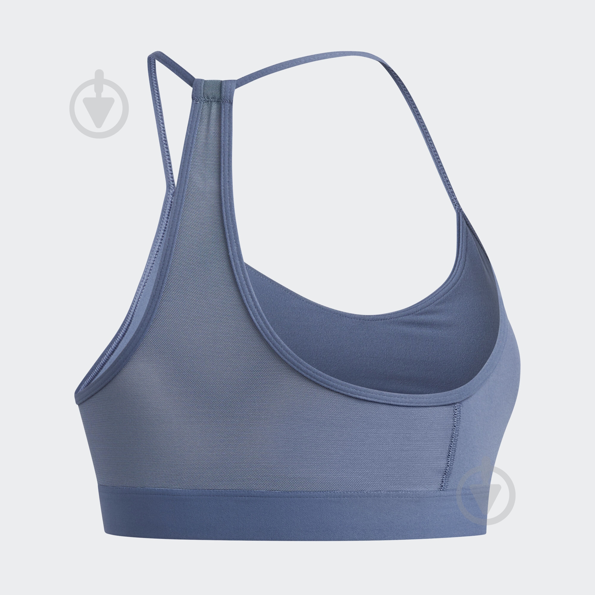 Бра Adidas AM BOS BRA EA3270 р.XS синий - фото 2