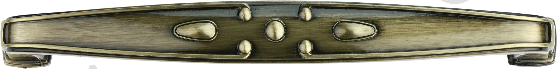 Мебельная ручка скоба DC DR 52/128 AB NEW 128 мм латунь - фото 3