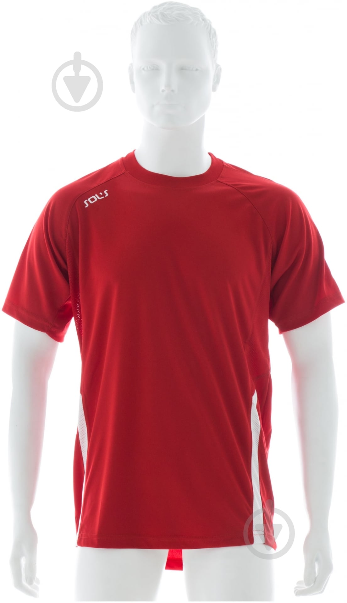 Футболка Sol's Wembley SSL 90200908 красный - фото 1