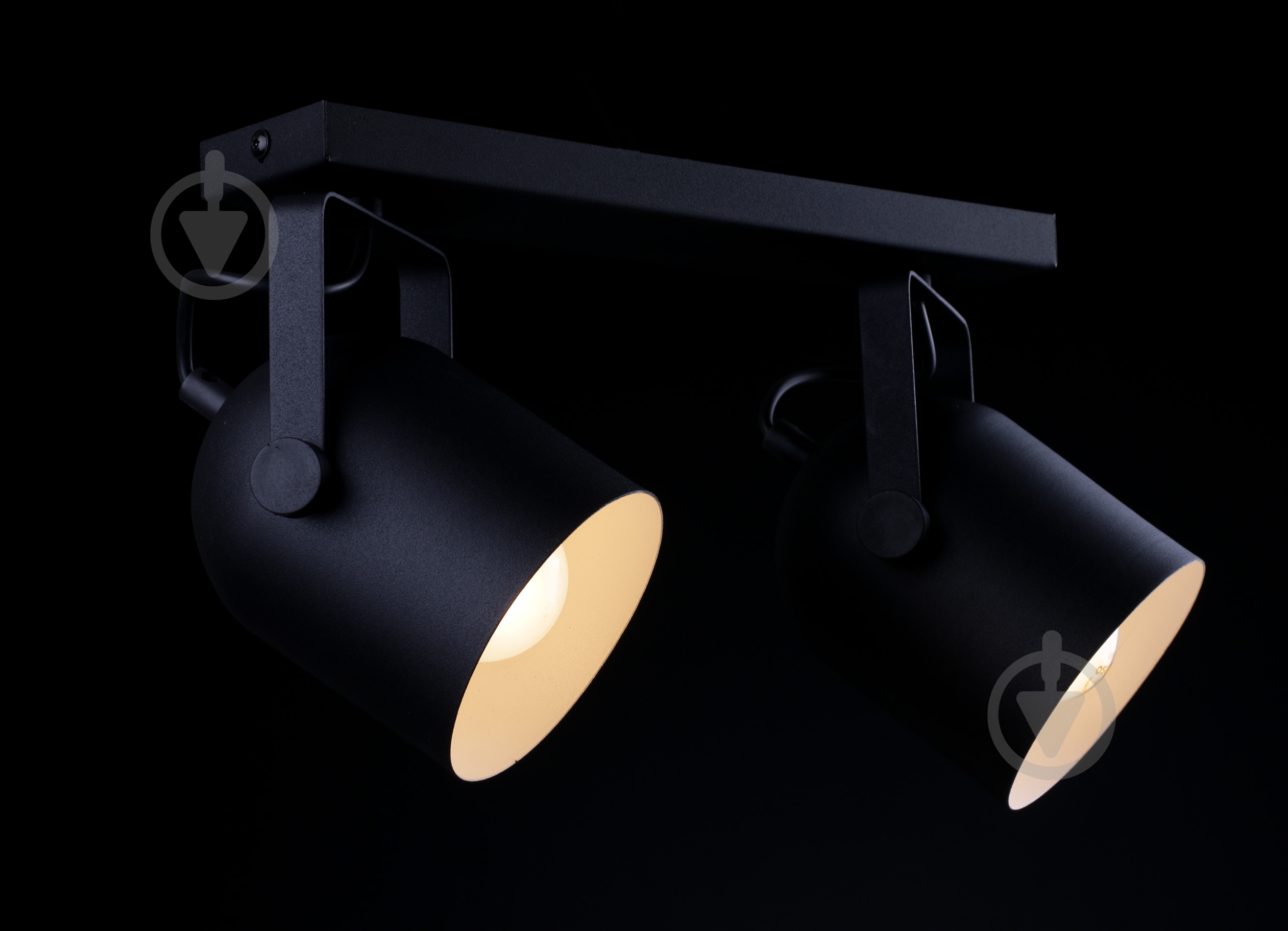 Спот TK Lighting 2610 Spectra 2x60 Вт E27 черный с белым - фото 2