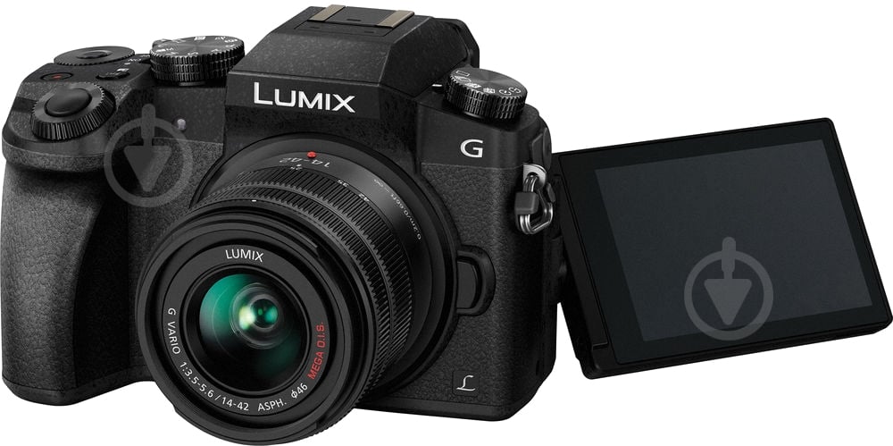 ᐉ Фотоаппарат Panasonic Lumix DMC-G7 Kit 14-42mm black • Купить в