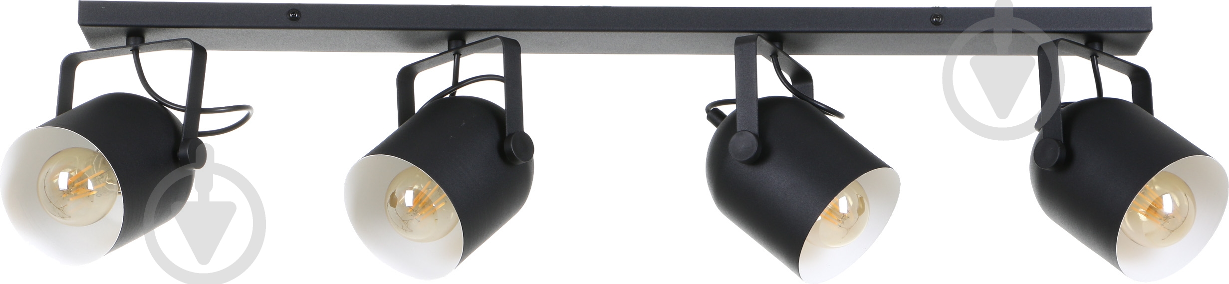 Спот TK Lighting 2612 Spectra 4x60 Вт E27 черный с белым - фото 1