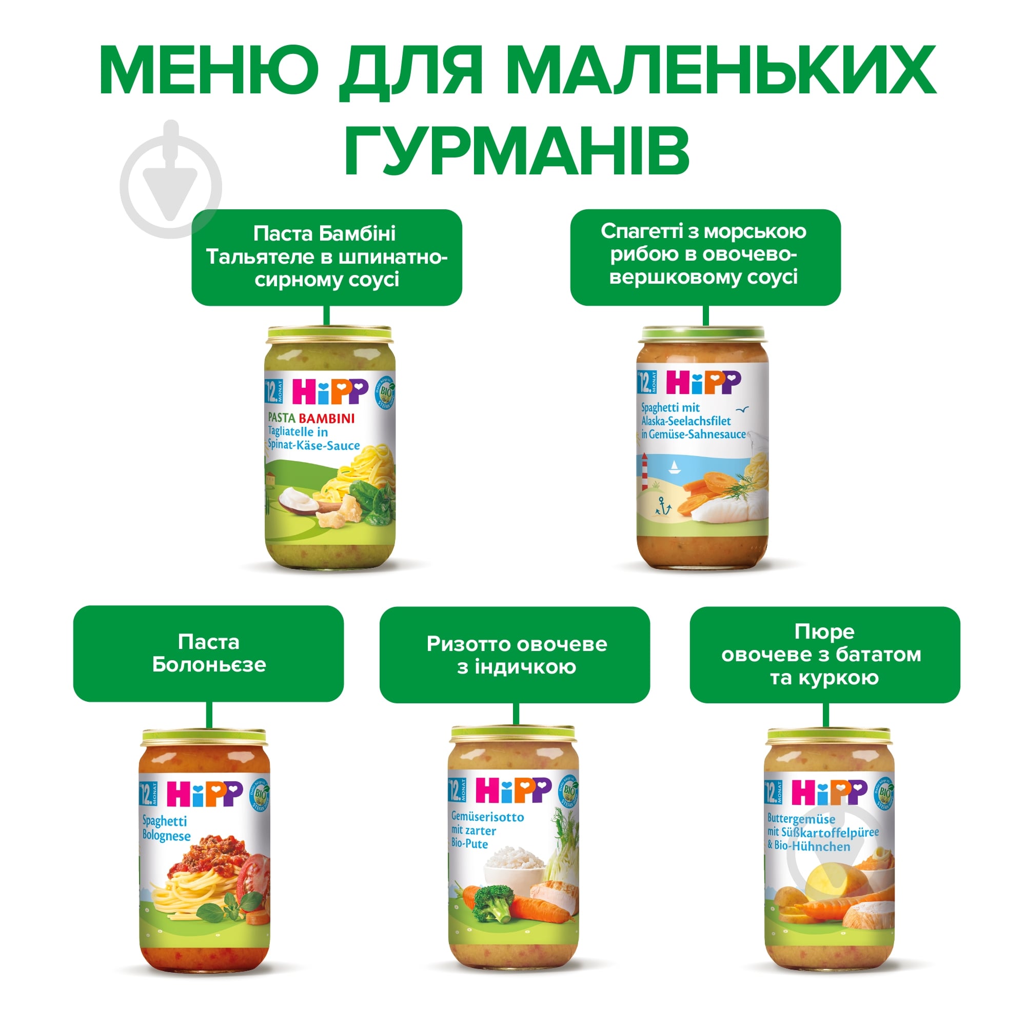 Пюре органическое Hipp Паста Болоньезе 250 г - фото 7