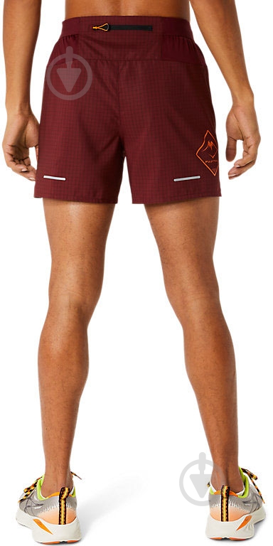 Шорты Asics FUJITRAIL LOGO SHORT 2011C380-601 р. XL красный - фото 2