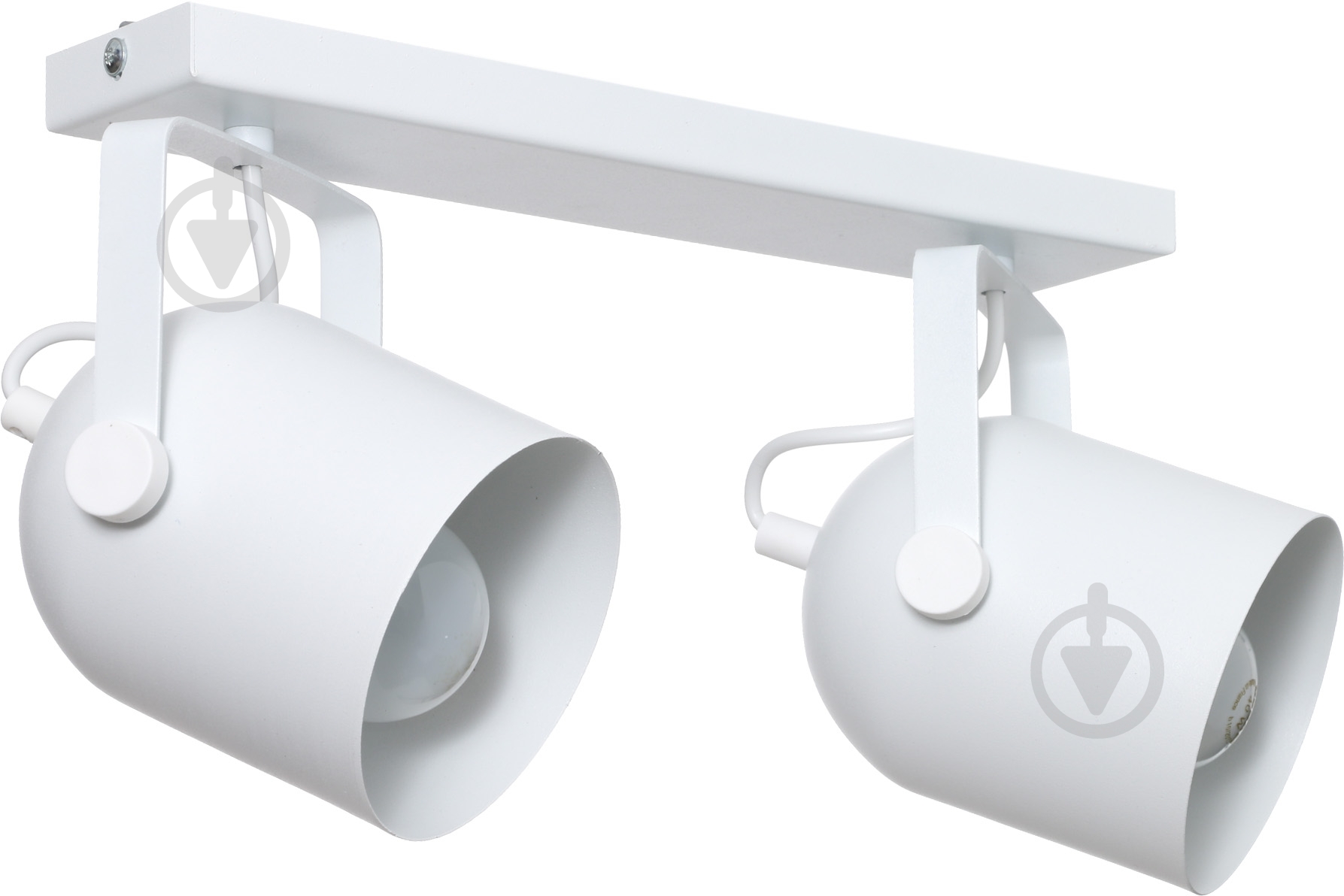 Спот TK Lighting 2604 Spectra 2x60 Вт E27 белый - фото 1