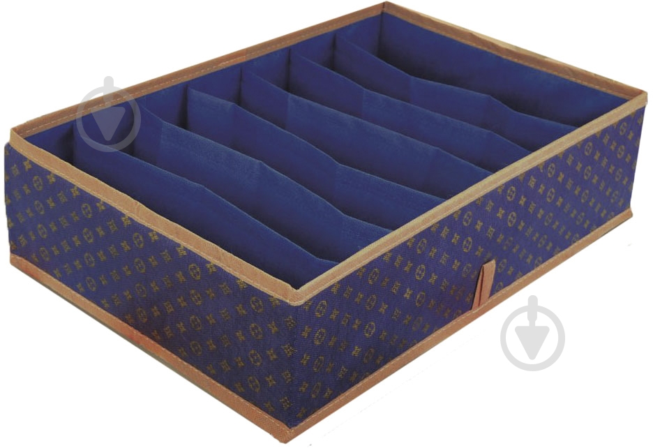 Органайзер текстильний Vivendi Lui Gold на 7 комірок 110x430x290 мм - фото 1