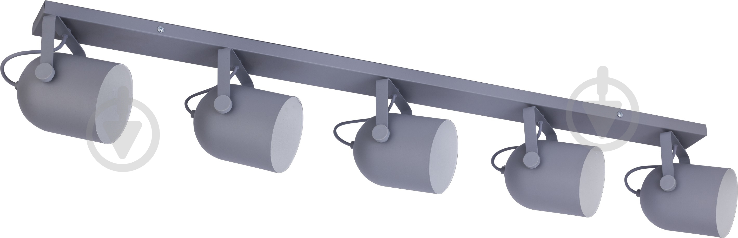 Спот TK Lighting 2620 Spectra 5x60 Вт E27 серый с белым - фото 1 Спот TK Lighting 2620 Spectra 5x60 Вт E27 серый с белым - фото 1
