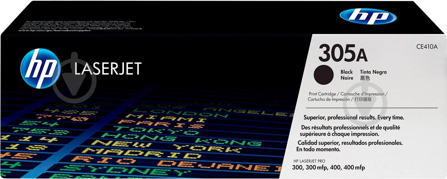 Картридж HP 305A CE410A black - фото 1