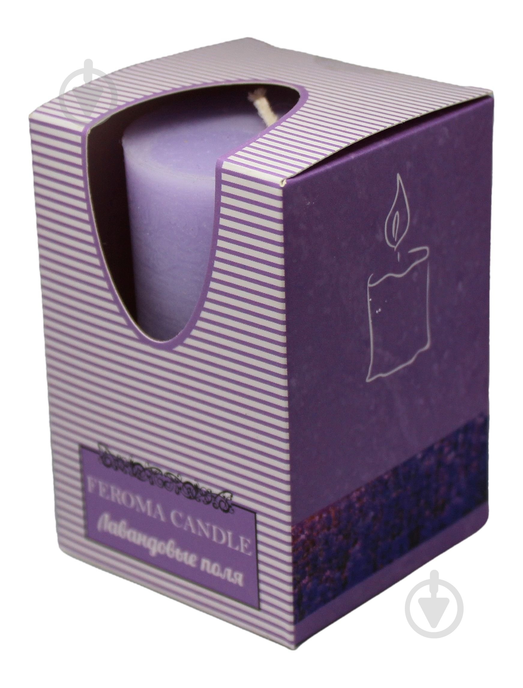 Свеча ароматическая Feroma Candle Лавандовые поля - фото 1 Свеча ароматическая Feroma Candle Лавандовые поля - фото 1