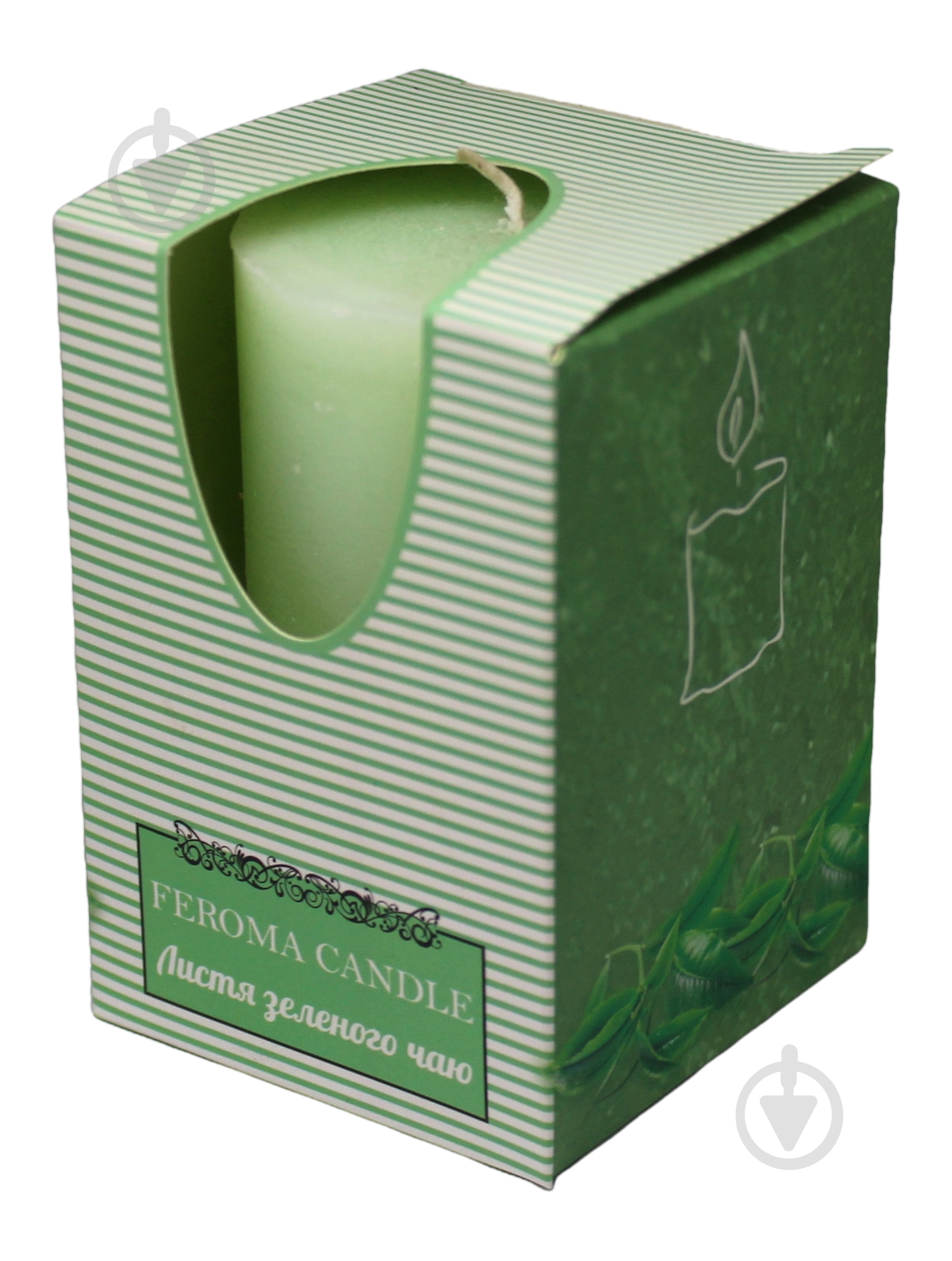 Свеча ароматическая Feroma Candle Зеленый чай - фото 1 Свеча ароматическая Feroma Candle Зеленый чай - фото 1