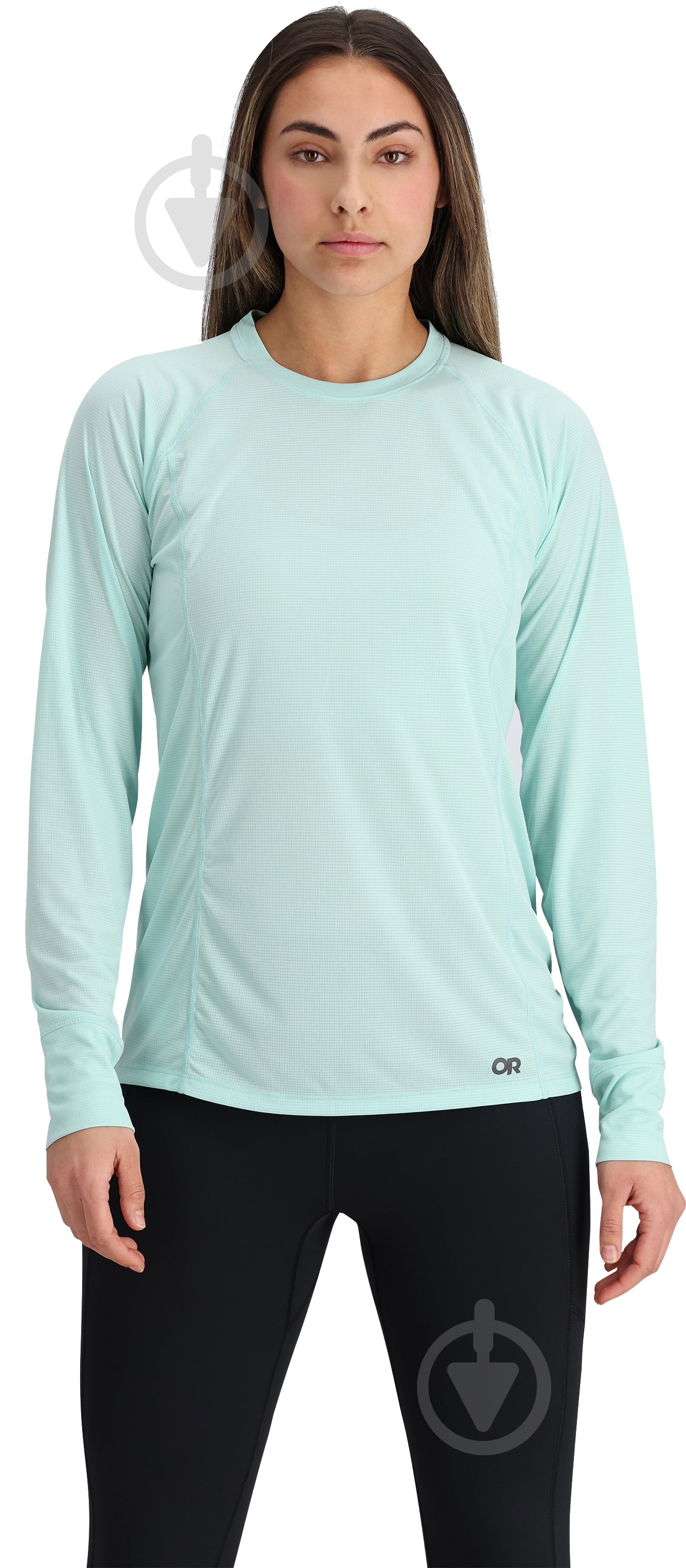 Футболка Outdoor Research WOMEN'S ECHO LONG SLEEVE TEE 287657-2446 р.XS зелений - фото 1