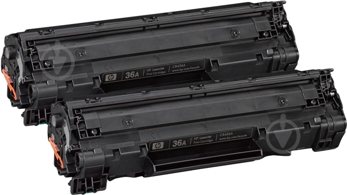 Картридж HP 36A CB436AF black - фото 2 Картридж HP 36A CB436AF black - фото 2