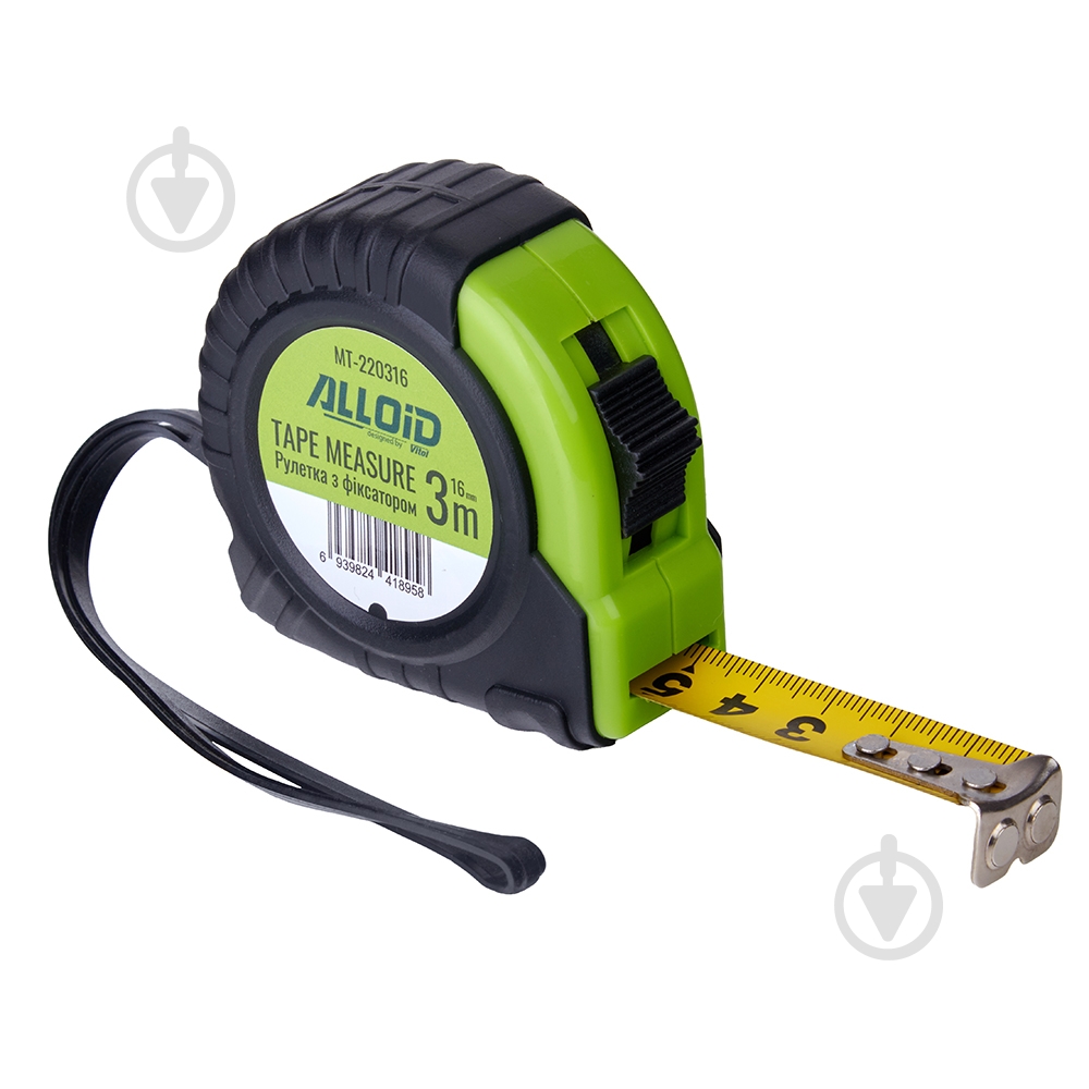 Рулетка Alloid MT-220316 3 м x 16 мм - фото 3